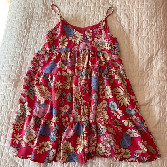 Altar’d State Jaime Sleeveless Pink Floral Mini Dress Size XS - Picture 2 of 7